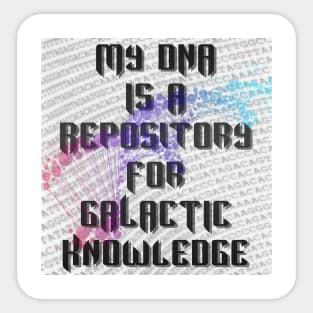 Universe In Our DNA Sticker